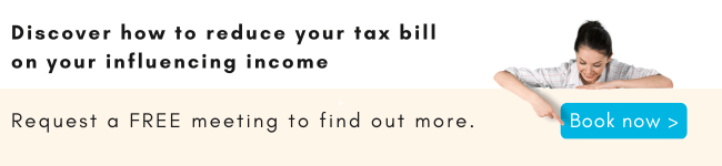 Reduce tax bill on influencing, and content creation, income.